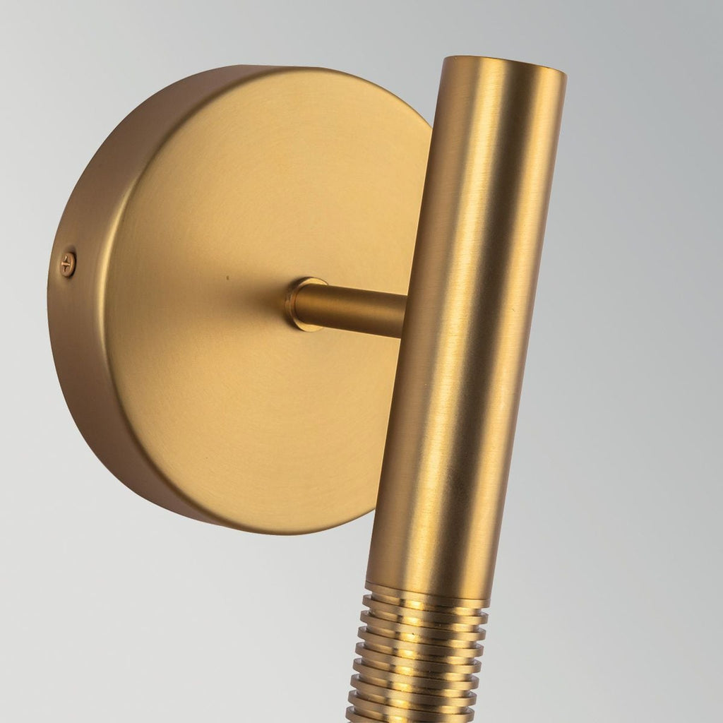 Alora Mood Arden LED Wall Light in Brushed Gold