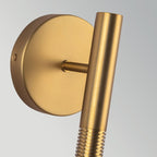 Alora Mood Arden LED Wall Light in Brushed Gold