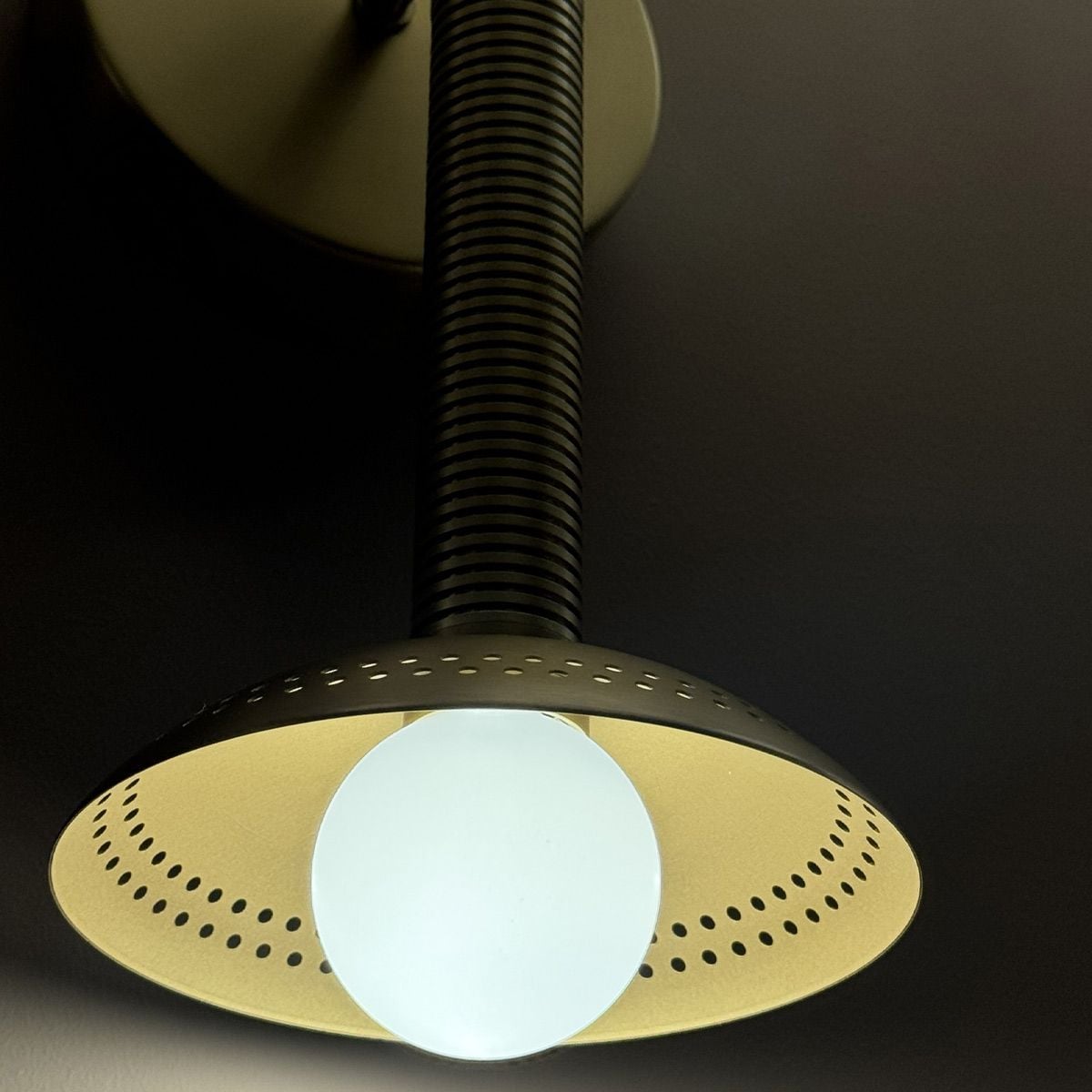 Alora Mood Arden LED Wall Light in Brushed Gold