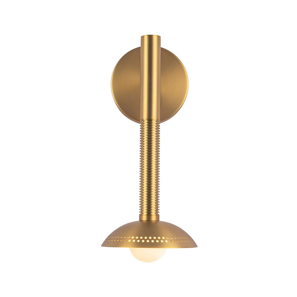 Alora Mood Arden LED Wall Light in Brushed Gold