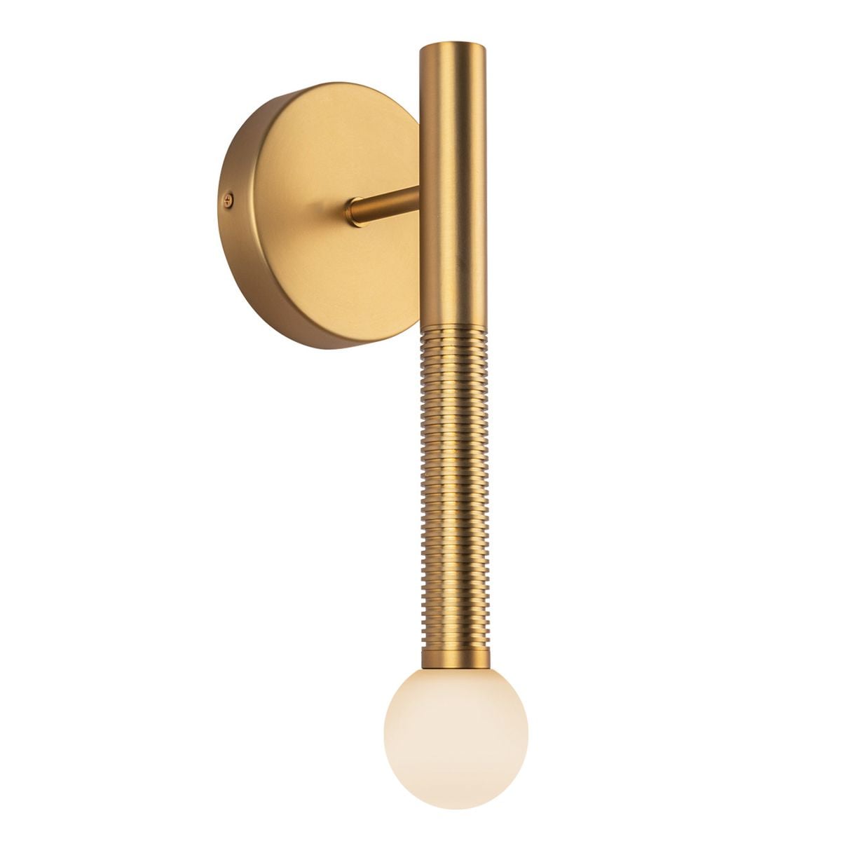 Alora Mood Arden LED Wall Light in Brushed Gold