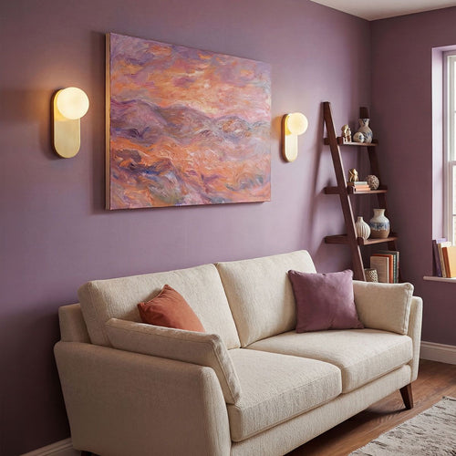 Alora Mood Ariel Wall Light in Brushed Gold