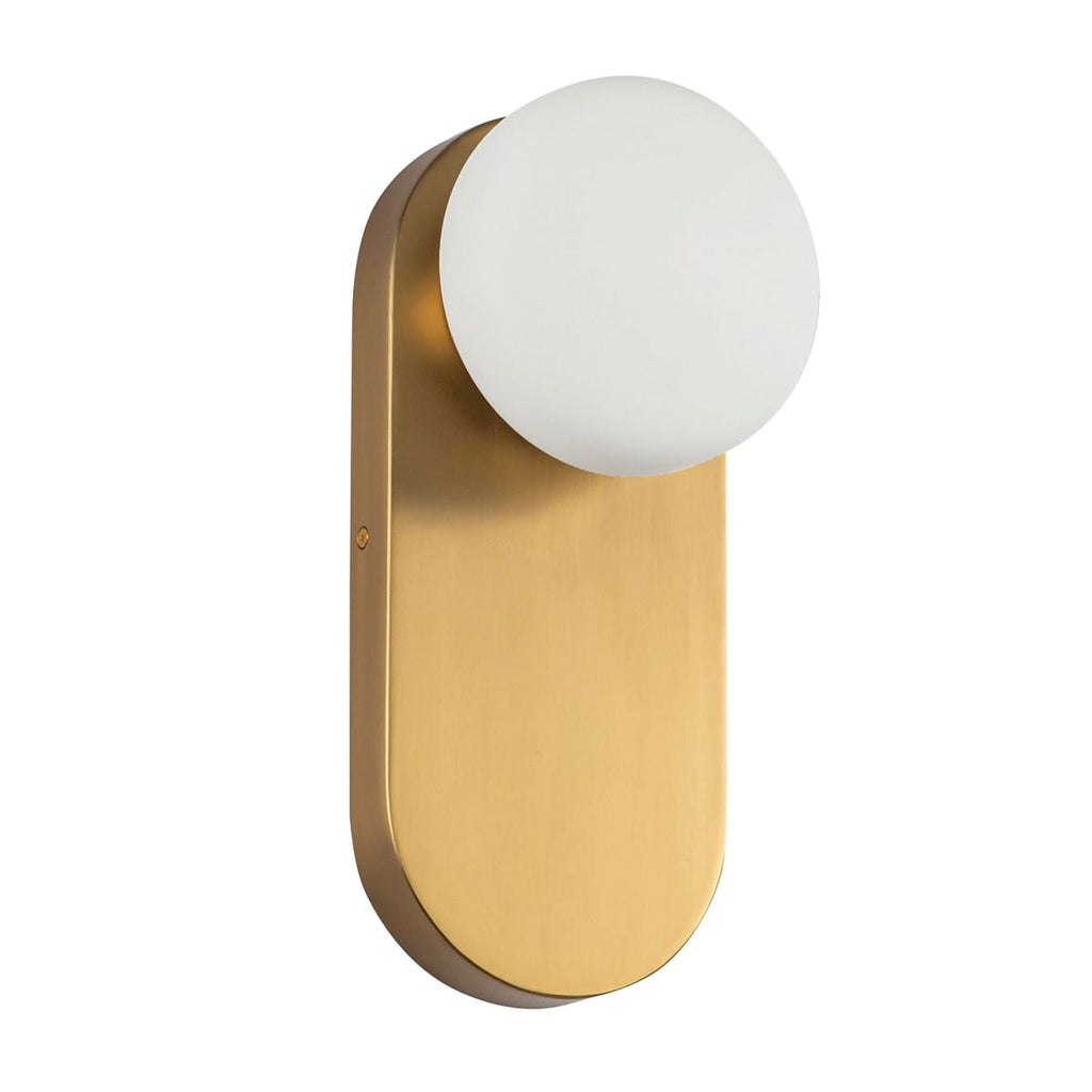Alora Mood Ariel Wall Light in Brushed Gold