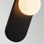 Alora Mood Ariel Wall Light in Matte Black