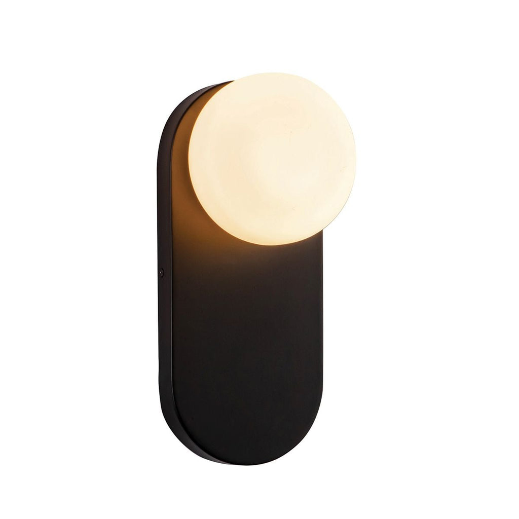Alora Mood Ariel Wall Light in Matte Black