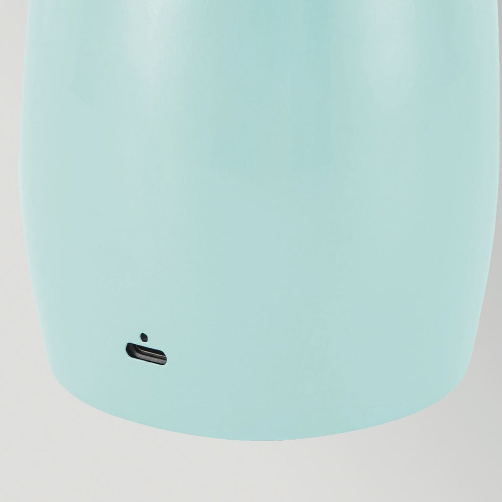 Alora Mood Poppy 12V LED Rechargeable Small Table in Cerulean Light Blue