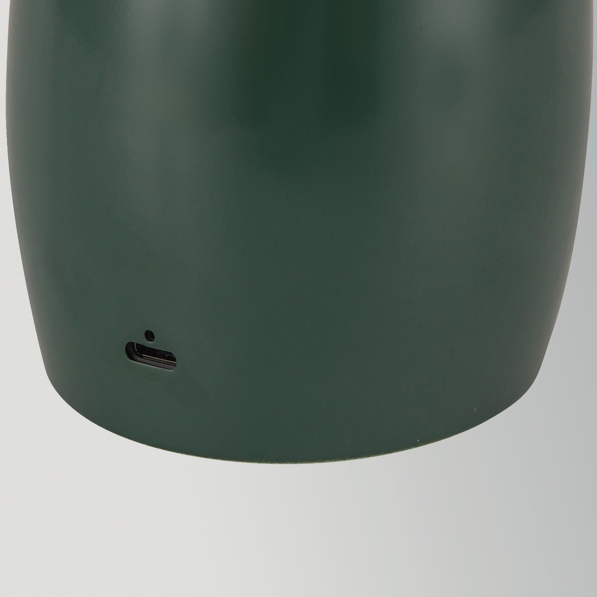 Alora Mood Poppy 12V LED Rechargeable Small Table in Pine Green