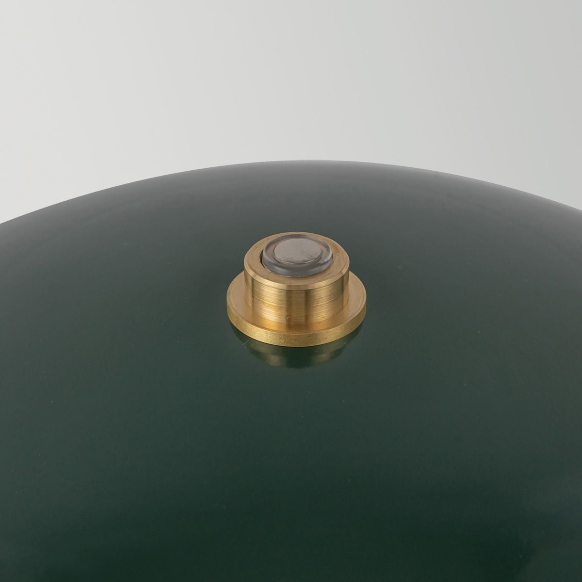 Alora Mood Poppy 12V LED Rechargeable Small Table in Pine Green