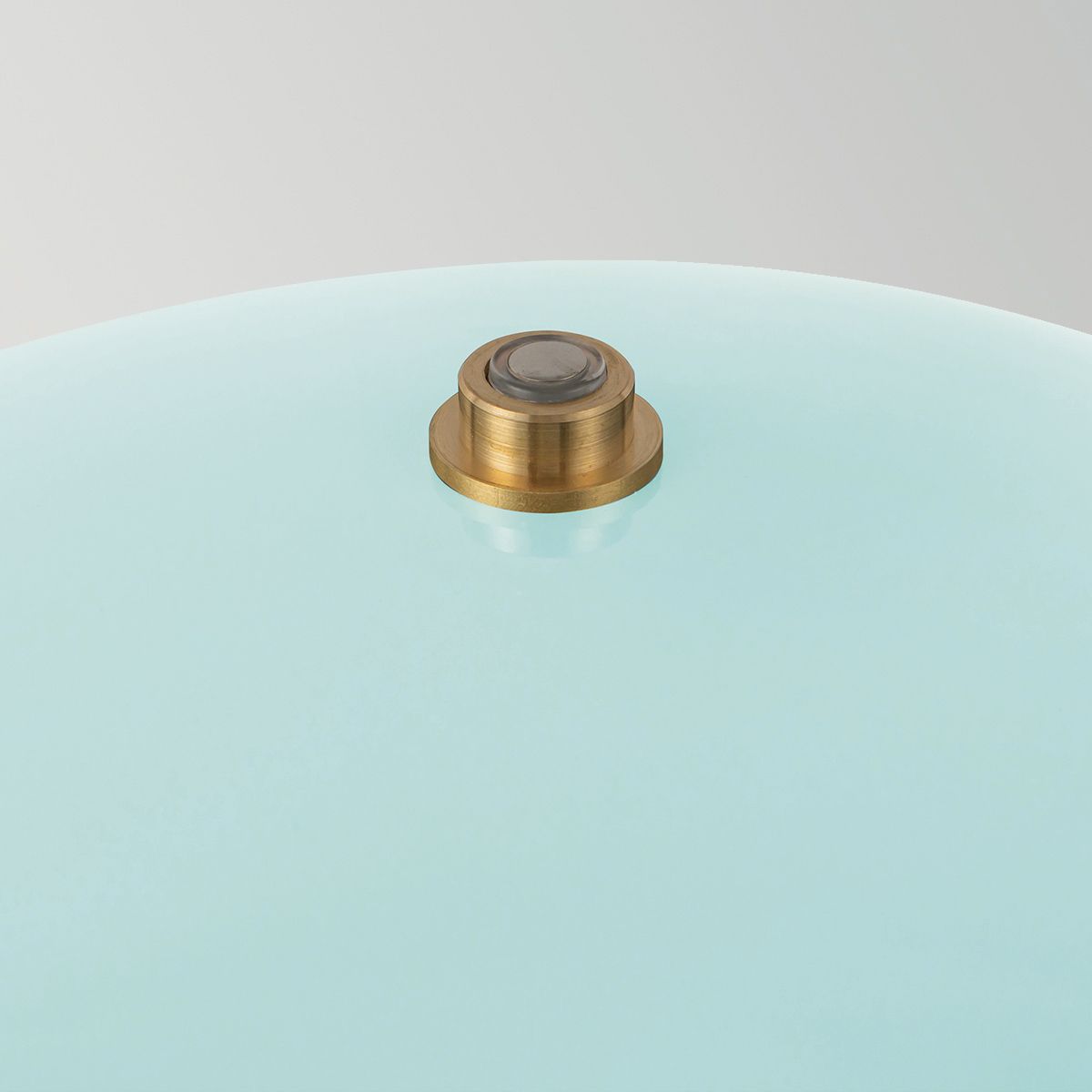 Alora Mood Poppy LED Medium Table Lamp in Cerulean Light Blue