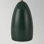 Alora Mood Poppy LED Medium Table Lamp in Pine Green