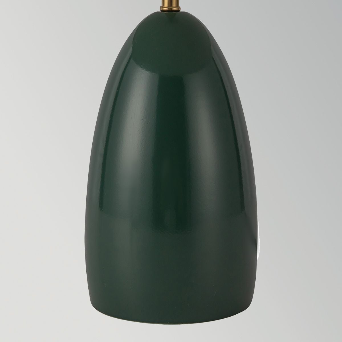 Alora Mood Poppy LED Medium Table Lamp in Pine Green