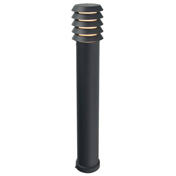 Norlys Alta Large Outdoor Bollard in Black