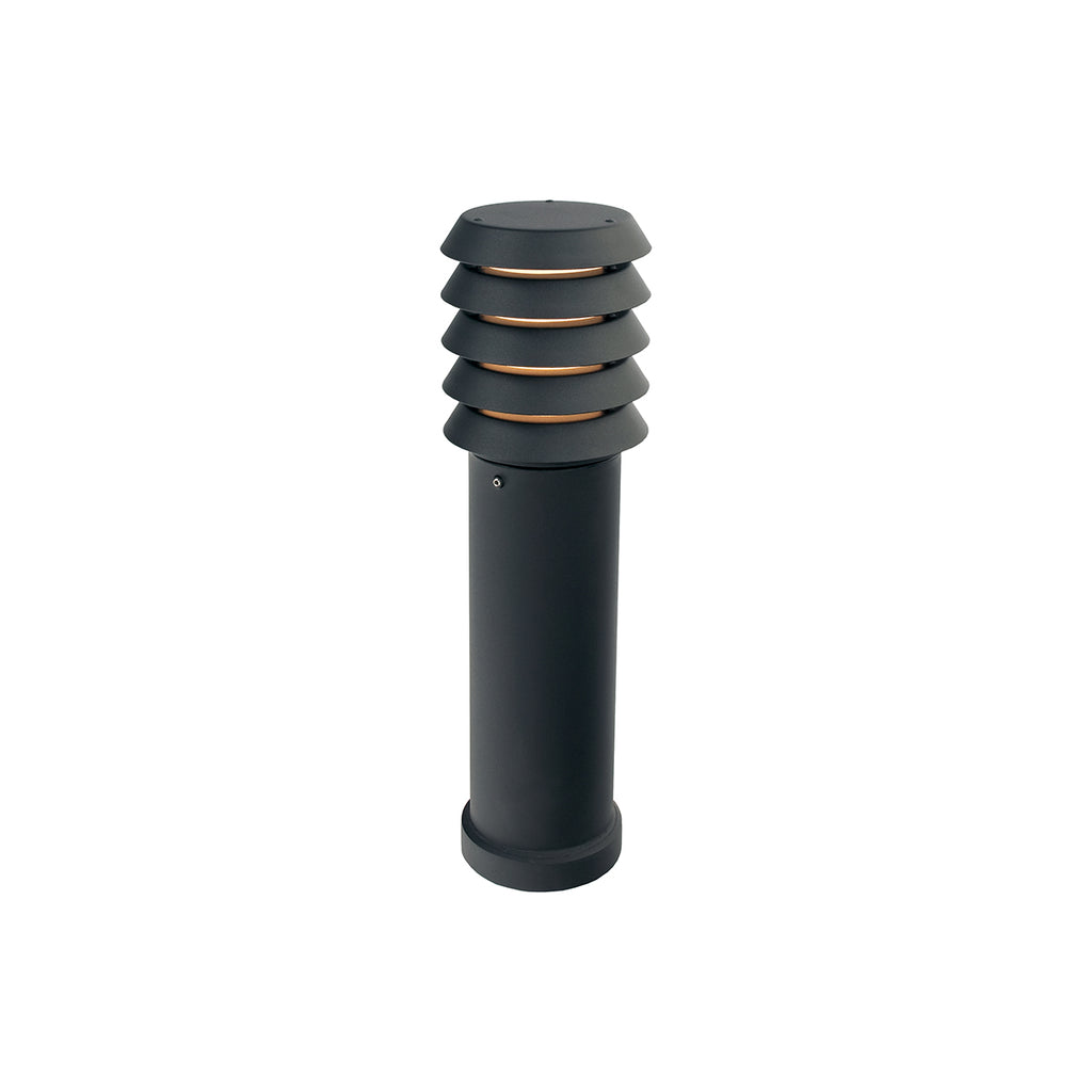 Norlys Alta Medium Outdoor Bollard in Black