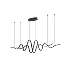 Regent Altkirch Double Wave LED Pendant Light - Dark Grey