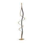 Regent Altkirch 36W LED Floor Lamp in Gold and Black
