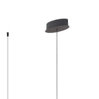Regent Altkirch Wave LED Pendant Light - Dark Grey