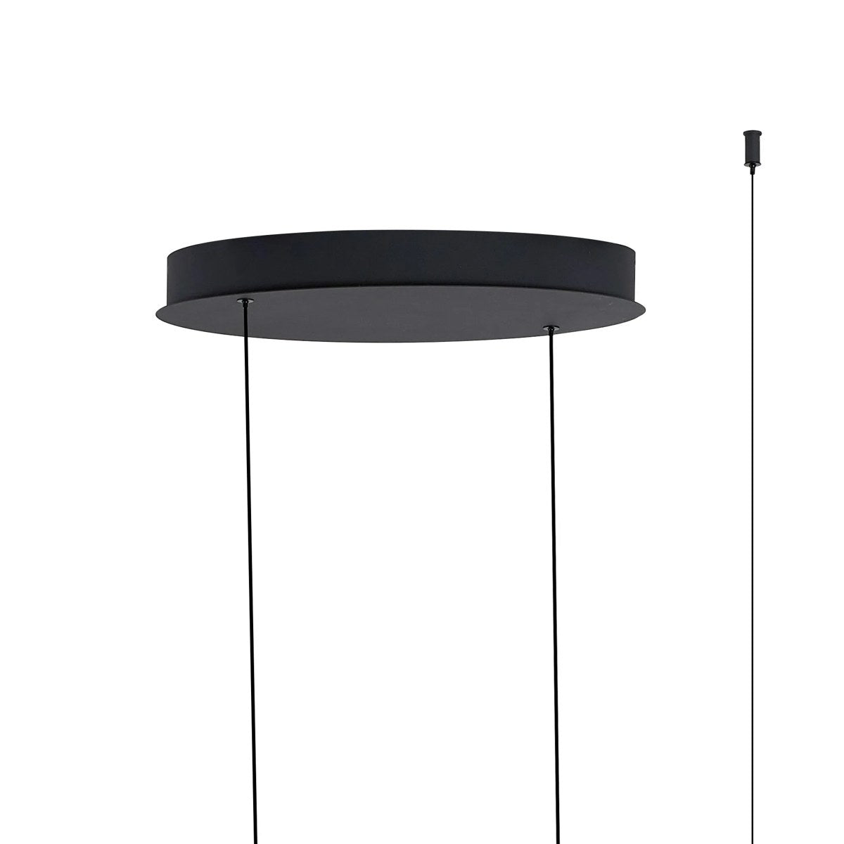 Regent Altkirch 1980mm Double Wave LED Pendant Light - Dark Grey