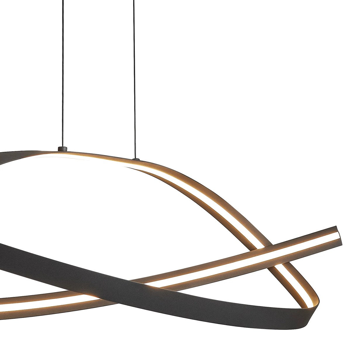 Regent Altkirch Loop LED Pendant Light - Dark Grey