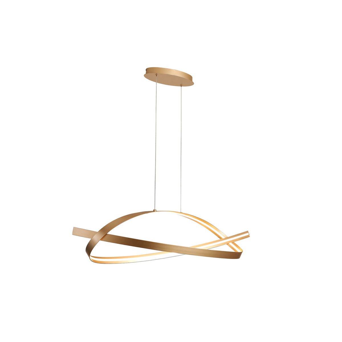 Regent Altkirch Loop LED Pendant Light - Gold