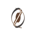 Regent Altkirch Loop LED Wall Light - Dark Grey