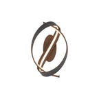 Regent Altkirch Loop LED Wall Light - Dark Grey