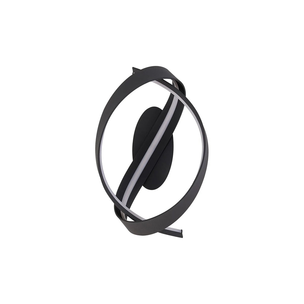 Regent Altkirch Loop LED Wall Light - Dark Grey