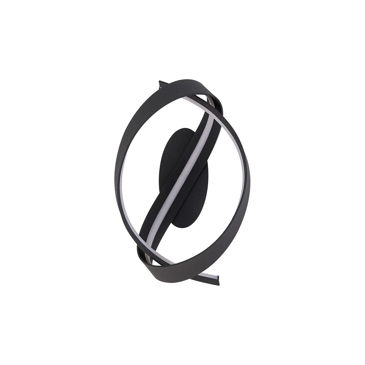 Regent Altkirch Loop LED Wall Light - Dark Grey