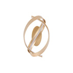 Regent Altkirch Loop LED Wall Light - Gold
