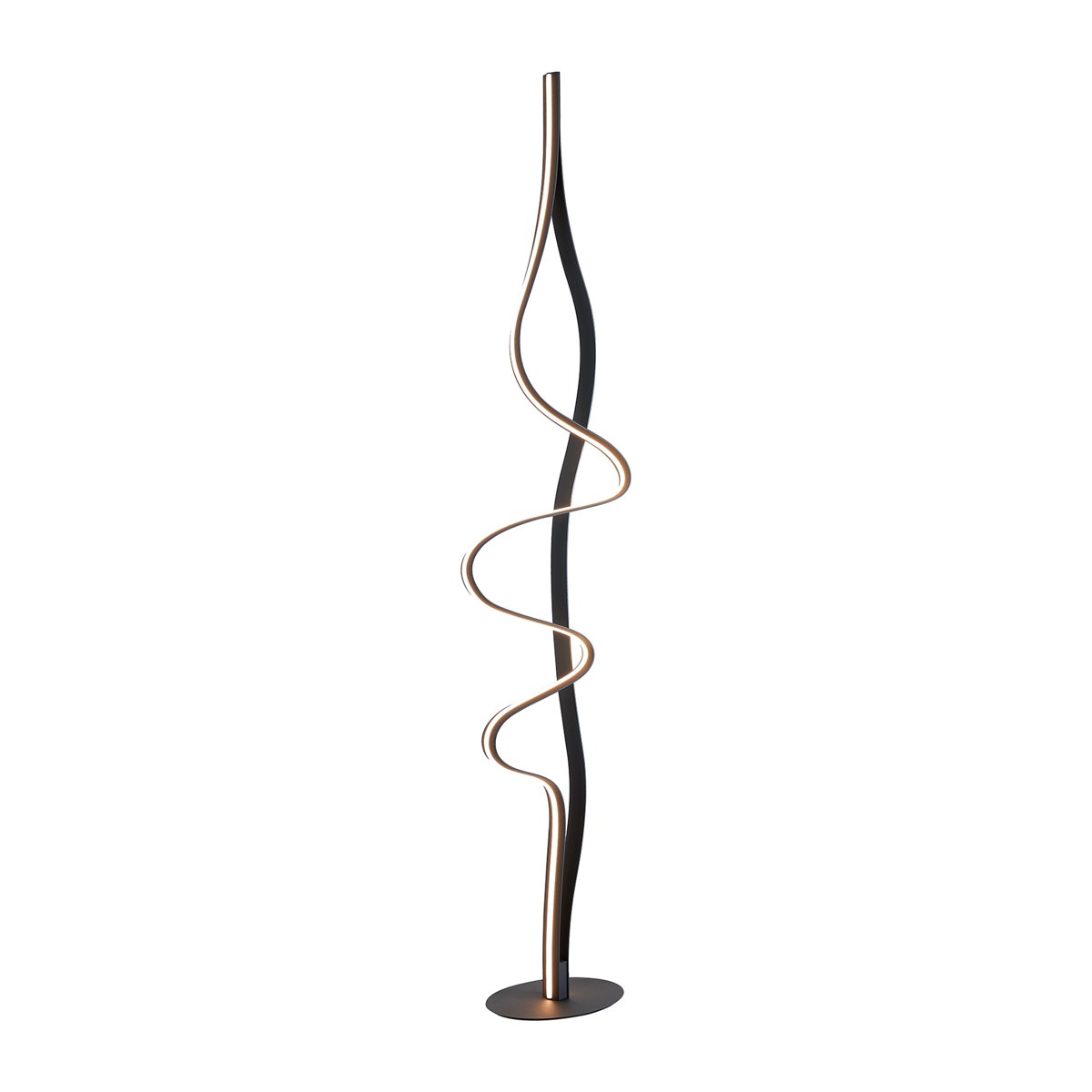Regent Altkirch 45W LED Floor Lamp - Dark Grey
