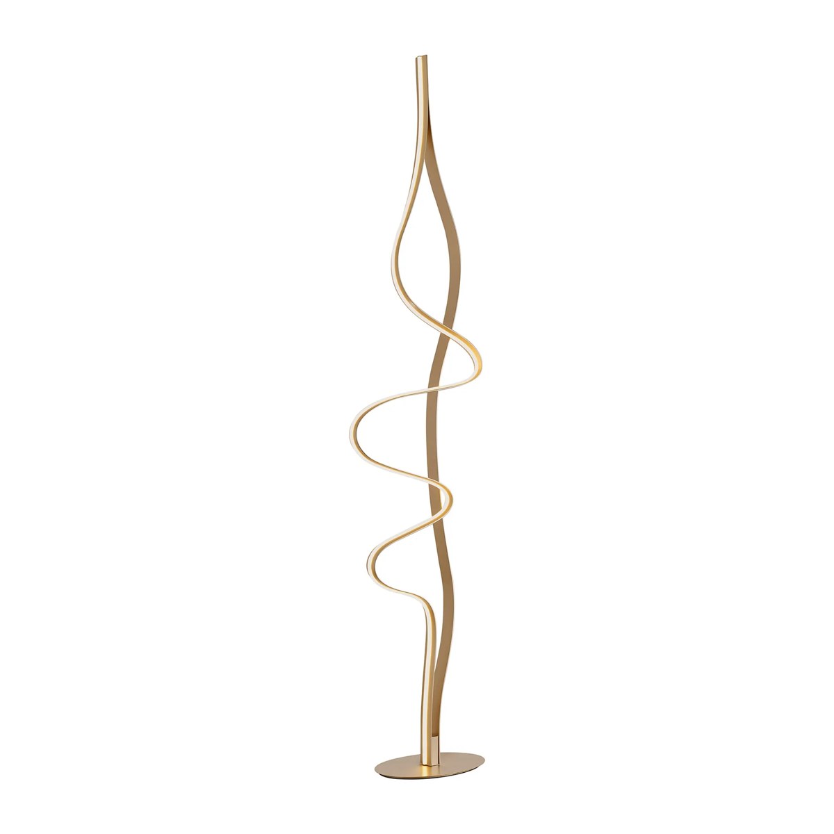 Regent Altkirch 45W LED Floor Lamp - Gold