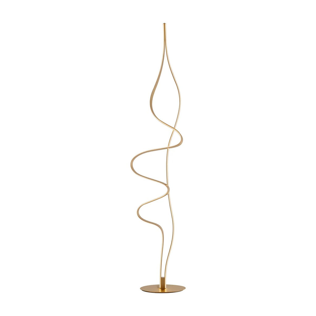 Regent Altkirch 45W LED Floor Lamp - Gold
