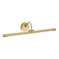Elstead Alton Large LED Picture Light in Brushed Brass