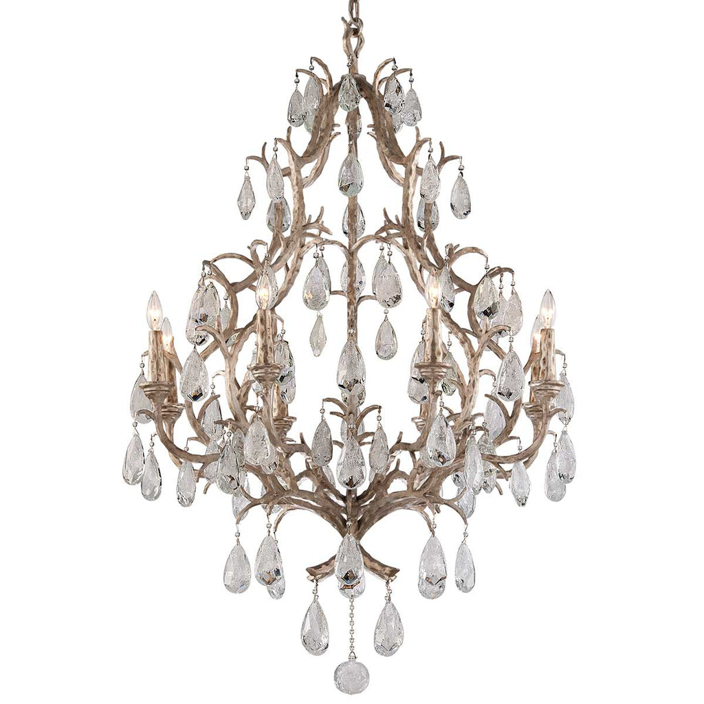 Corbett Amadeus Large 8 Light Pendant Light in Vienna Bronze
