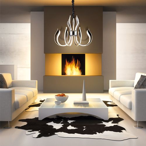 Mantra Versailles LED Polished Chrome Pendant