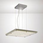 Diyas Amelia Pendant Light in Stainless Steel with Crystal