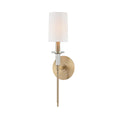 Hudson Valley Amherst Wall Light in Aged Brass