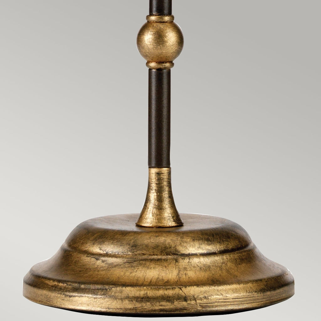 Elstead Amarilli Table Lamp in Bronze with Ivory Shade