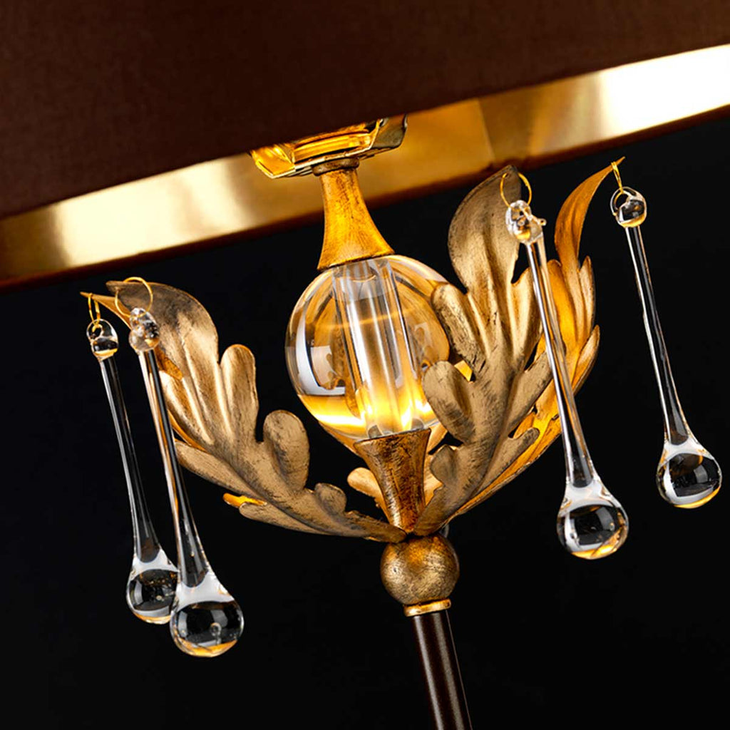 Elstead Amarilli Table Lamp in Bronze and Gold Finish