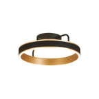 Regent Annevoie 40cm Round LED Ceiling Light - Brushed Gold