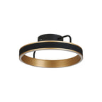 Regent Annevoie 40cm Round LED Ceiling Light - Brushed Gold