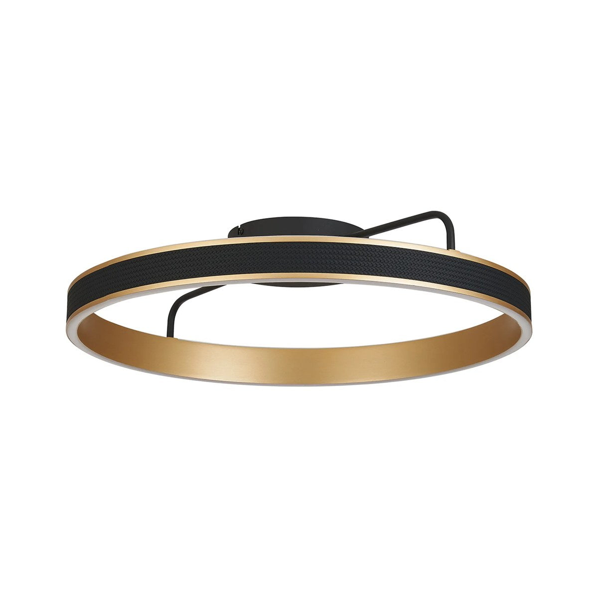 Regent Annevoie 60cm Round LED Ceiling Light - Brushed Gold
