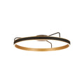 Regent Annevoie 80cm Round LED Ceiling Light - Brushed Gold