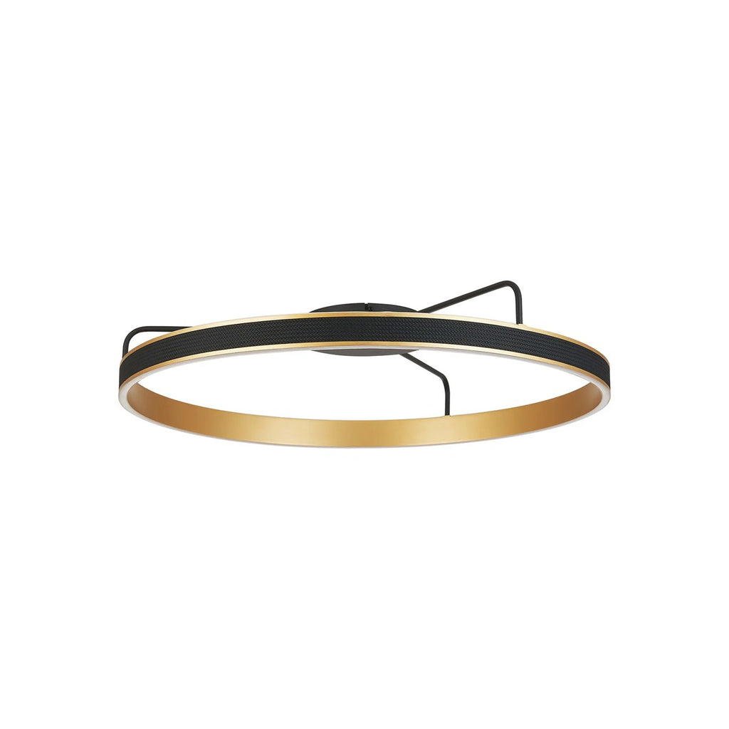 Regent Annevoie 80cm Round LED Ceiling Light - Brushed Gold