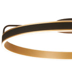 Regent Annevoie 80cm Round LED Ceiling Light - Brushed Gold
