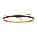 Regent Annevoie 1m Round LED Ceiling Light - Brushed Gold