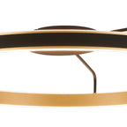 Regent Annevoie 1m Round LED Ceiling Light - Brushed Gold