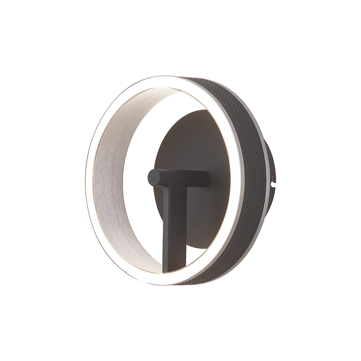 Regent Annevoie LED Wall Light - Brushed Antique Silver