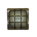 Navigator Francis Square Bulkhead in Antique Brass