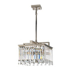 Elstead Aries 4 Light Small Convertible Pendant Light in Polished Nickel