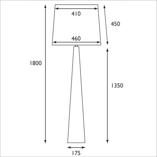 Elstead Ascent Floor Lamp in Black